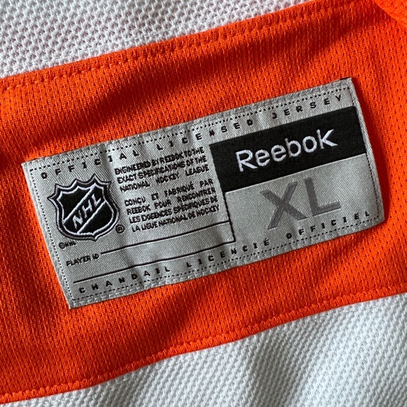 Reebok NHL Claude Giroux “A” Authentic Flyers Jersey - Picture 4 of 5